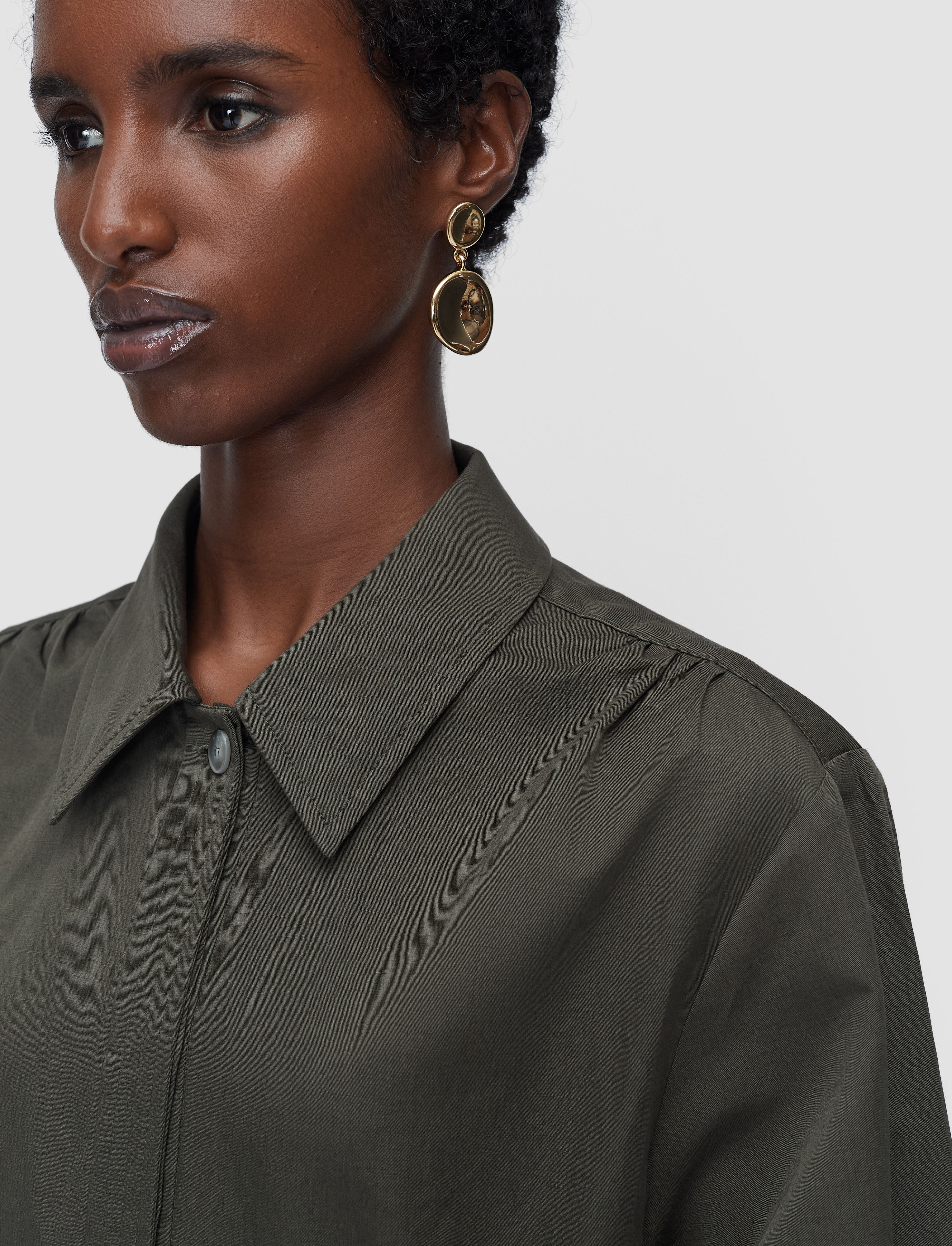 vert-robe-ziane-en-coton-et-lin-JOSEPH