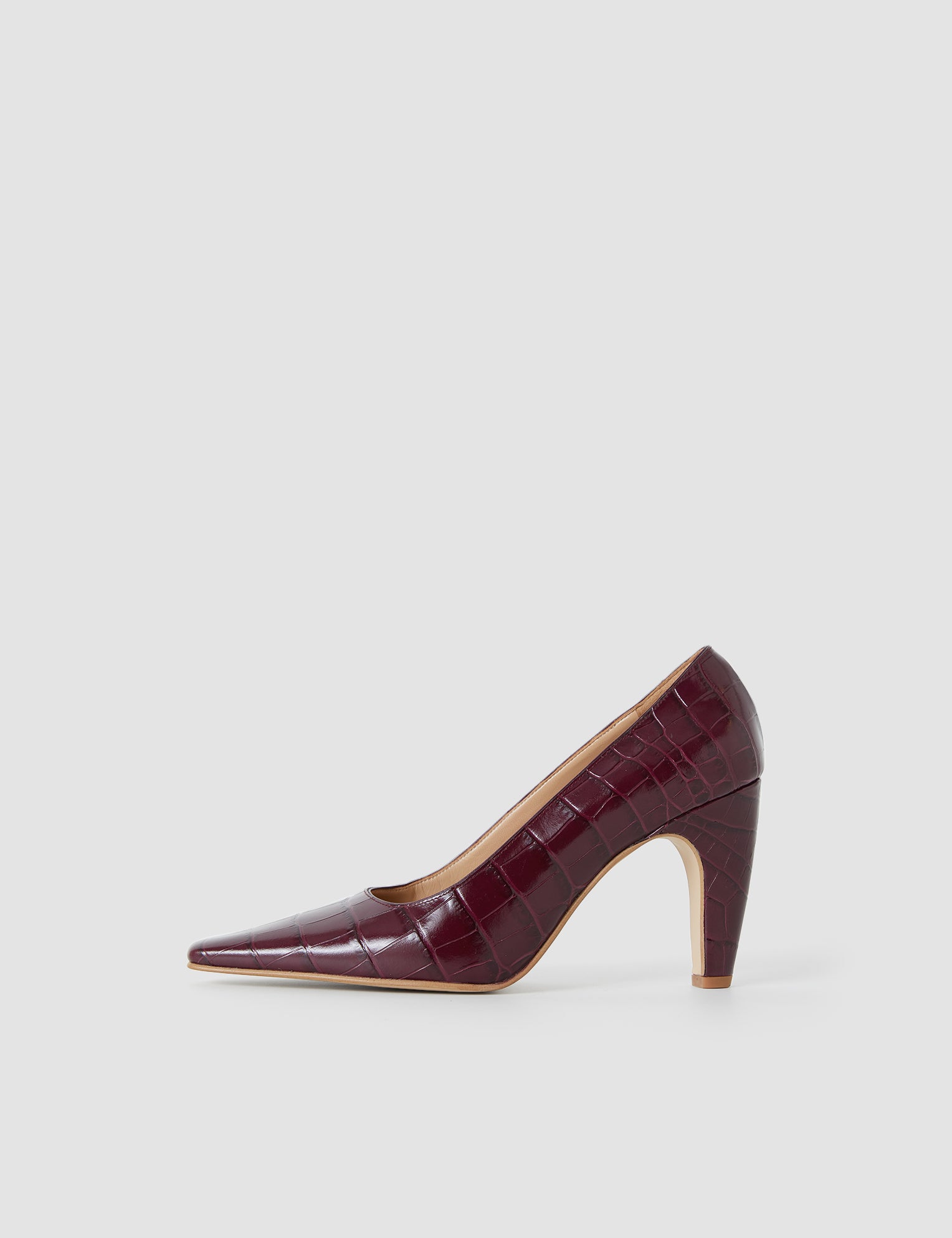 Red Zina Patent Leather High Heel Shoes - Joseph