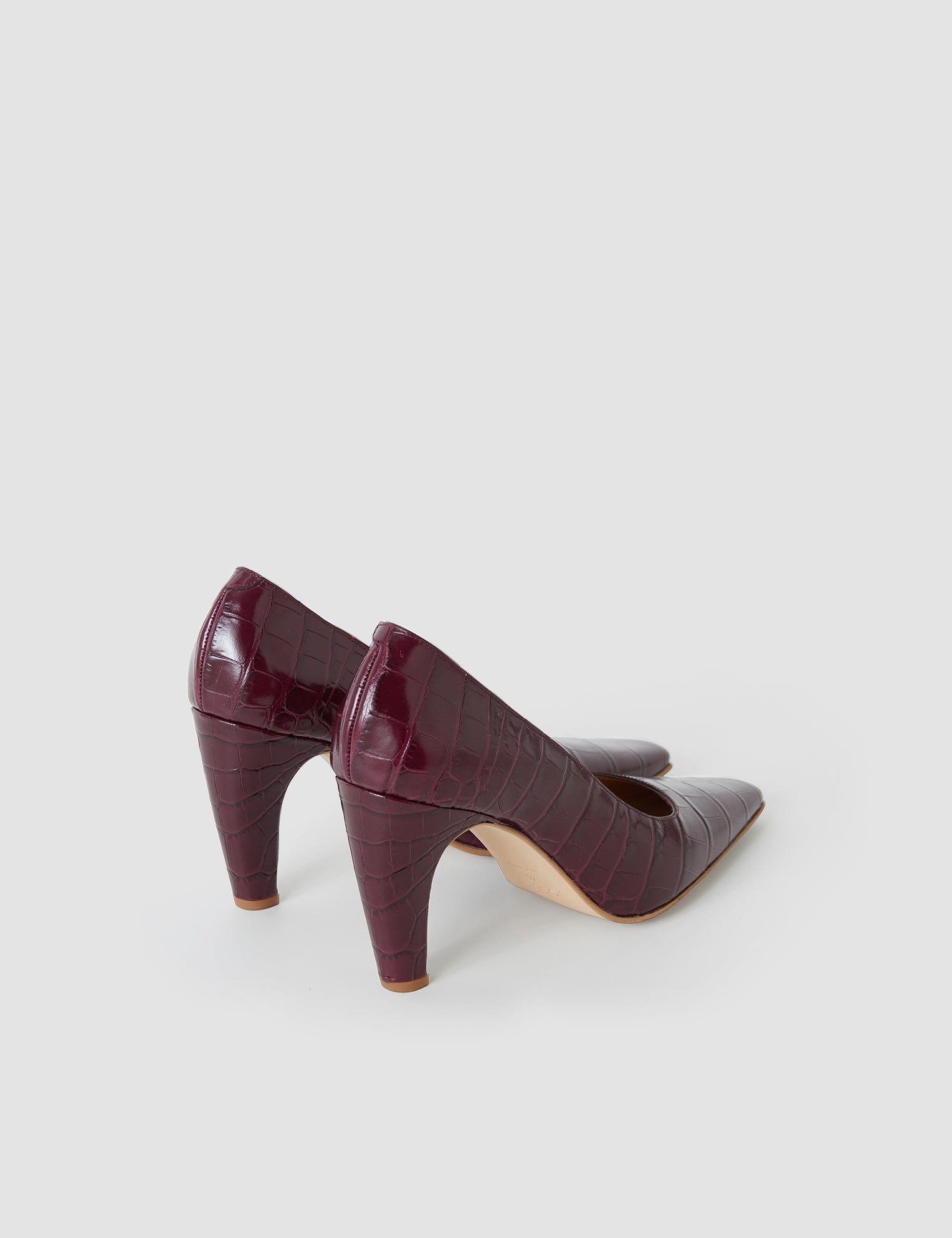 Red Zina Patent Leather High Heel Shoes - Joseph