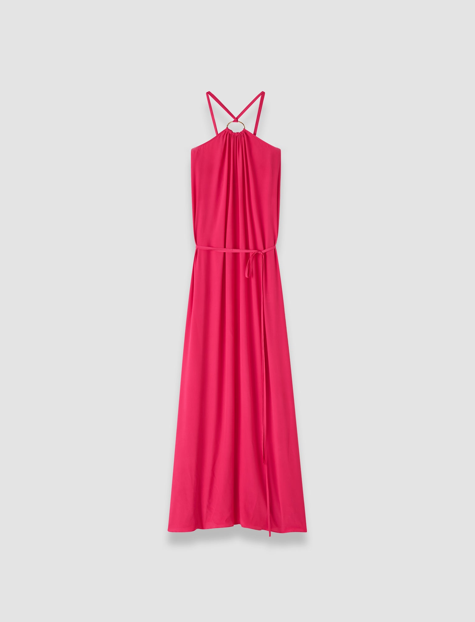 pink-zuzi-silk-blend-crepe-dress-JOSEPH